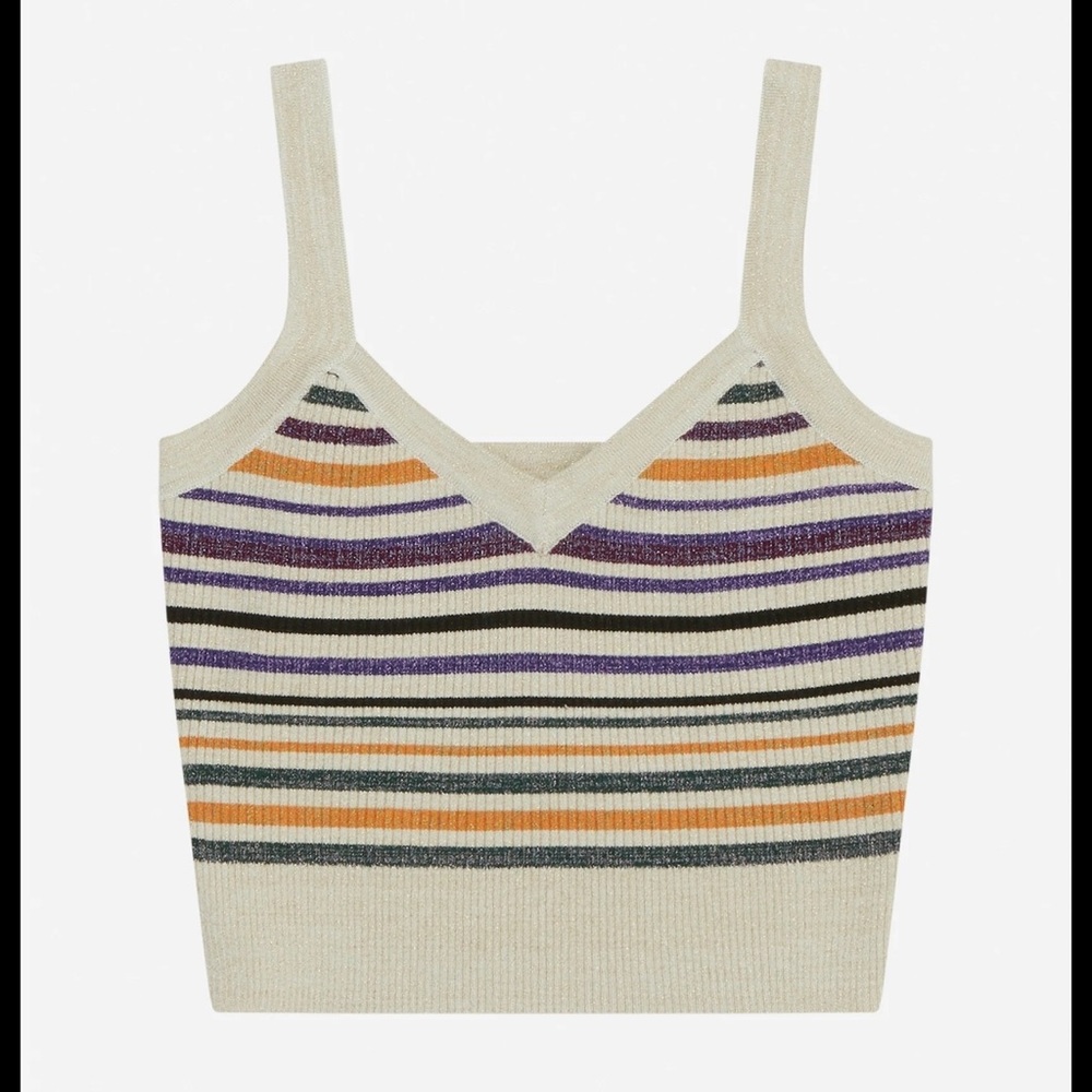 MUNTHE striped knit top. Never worn
